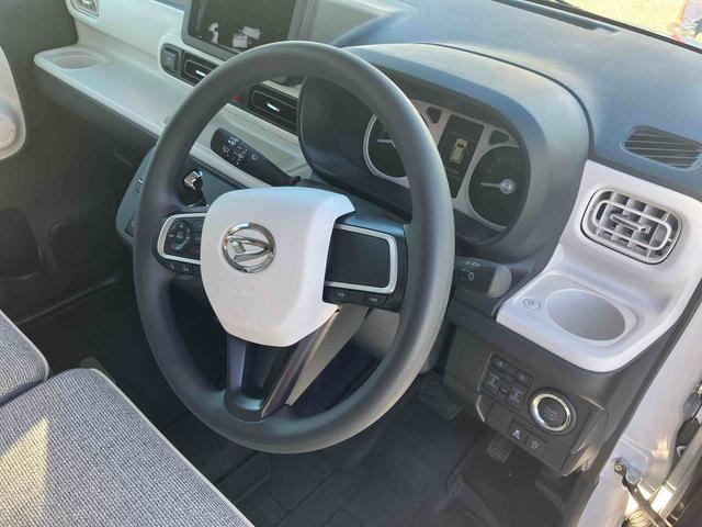 ムーヴキャンバスストライプスＧＬＥＤヘッドライト／両側電動スライドドア／コーナーセンサー／アイドリングストップ／衝突回避支援システム／横滑り防止装置／オートライト／オートエアコン／キーフリー／電動格納ミラー／電動パーキングブレーキ（千葉県）の中古車