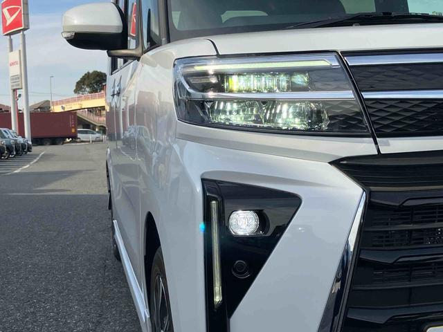 タントカスタムＸ衝突回避支援システム　横滑り防止装置　アイドリングストップ　ホールド機能付き電動パーキングブレーキ　前後コーナーセンサー　プッシュエンジンスタート　キーフリーシステム（千葉県）の中古車