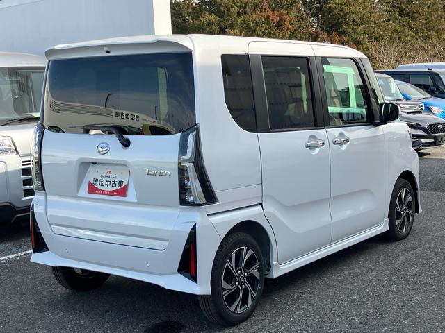 タントカスタムＸ衝突回避支援システム　横滑り防止装置　アイドリングストップ　ホールド機能付き電動パーキングブレーキ　前後コーナーセンサー　プッシュエンジンスタート　キーフリーシステム（千葉県）の中古車
