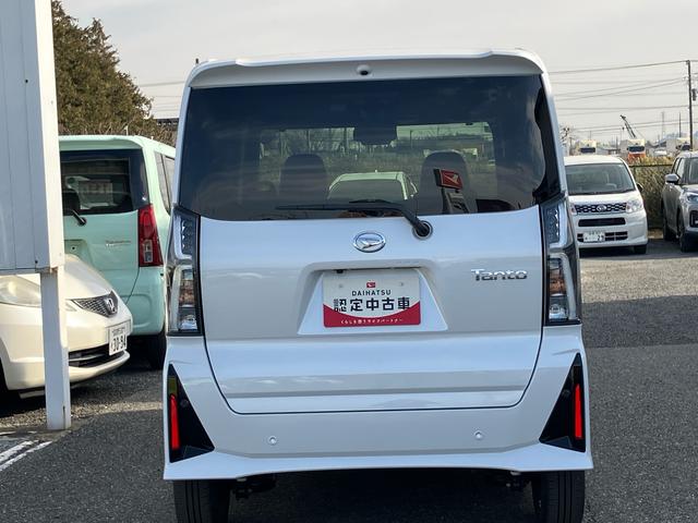 タントカスタムＸ衝突回避支援システム　横滑り防止装置　アイドリングストップ　ホールド機能付き電動パーキングブレーキ　前後コーナーセンサー　プッシュエンジンスタート　キーフリーシステム（千葉県）の中古車
