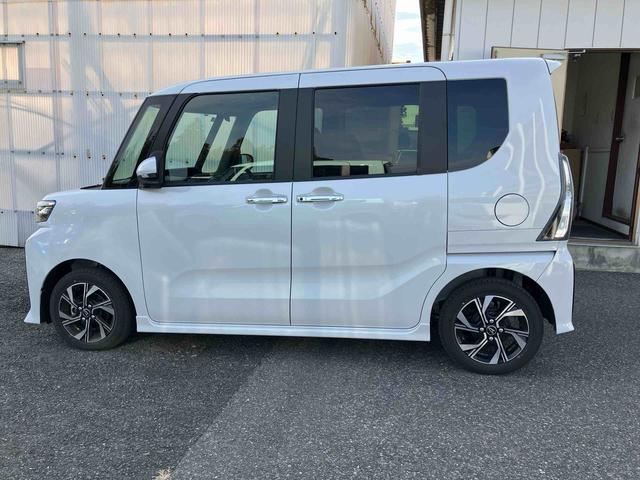 タントカスタムＸ衝突回避支援システム　横滑り防止装置　アイドリングストップ　ホールド機能付き電動パーキングブレーキ　前後コーナーセンサー　プッシュエンジンスタート　キーフリーシステム（千葉県）の中古車