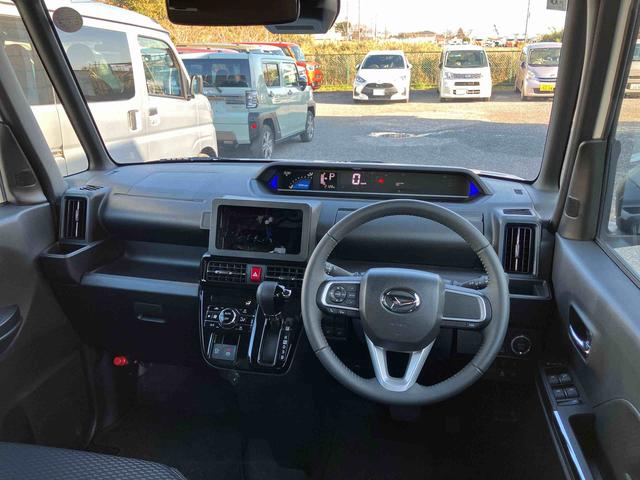 タントカスタムＲＳターボエンジン　１５インチアルミ　バックカメラ　両側電動スライドドア　シートヒーター　電動駐車ブレーキ　ＬＥＤライト＆フォグ　上下２段調節式デッキボード　コーナーセンサー　衝突被害軽減ブレーキ（千葉県）の中古車