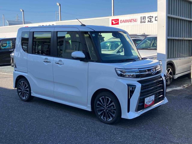 タントカスタムＲＳターボエンジン　１５インチアルミ　バックカメラ　両側電動スライドドア　シートヒーター　電動駐車ブレーキ　ＬＥＤライト＆フォグ　上下２段調節式デッキボード　コーナーセンサー　衝突被害軽減ブレーキ（千葉県）の中古車
