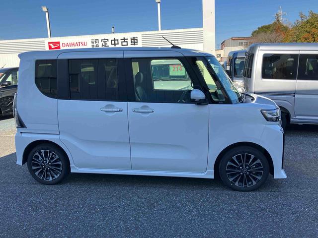 タントカスタムＲＳターボエンジン　１５インチアルミ　バックカメラ　両側電動スライドドア　シートヒーター　電動駐車ブレーキ　ＬＥＤライト＆フォグ　上下２段調節式デッキボード　コーナーセンサー　衝突被害軽減ブレーキ（千葉県）の中古車