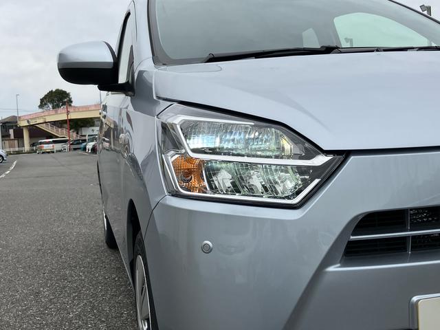 ミライースX SAIIILEDヘッドライト 電動格納ドアミラー プライバシーガラス リヤシートヘッドレスト オートライト キーレスエントリー セキュリティアラーム 横滑り防止装置 コーナーセンサー 衝突被害軽減ブレーキ(千葉県)の中古車