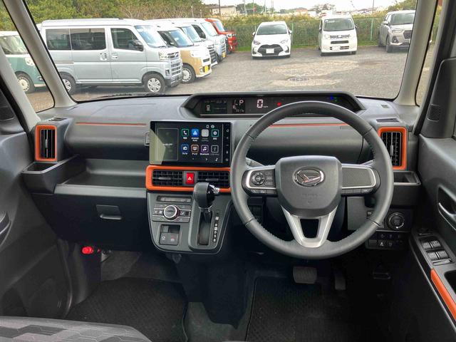 タントファンクロスターボディスプレイオーディオ　ターボエンジン　両側パワースライド　バックモニター　シートヒーター（千葉県）の中古車