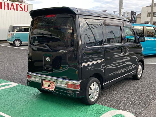 アトレーワゴンカスタムターボＲＳリミテッド　７インチカーナビ　キーフリースライドドア　ワイドバイザー　ＥＴＣ車載器（東京都）の中古車