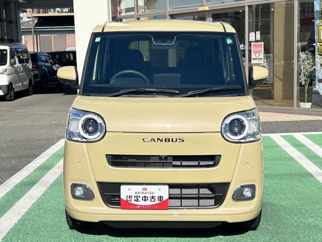 ムーヴキャンバスセオリーＧ　フロントシートヒーター　電子パーキング中古車保証・距離無制限、１年付き　フロントシートヒーター　ホールド機能付き電子サイドブレーキ　ＬＥＤヘッドライト　両側電動スライドドア　コーナーセンサー　ＣＤチューナー　オートライト　キーフリー（東京都）の中古車