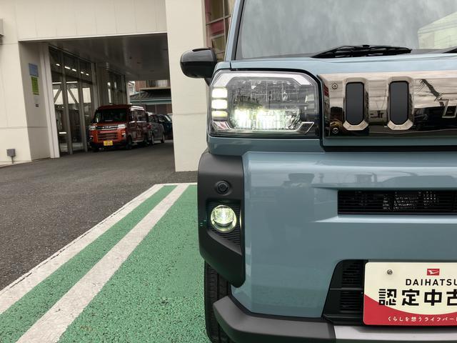 タフトＧ　ダーククロムベンチャー　ＬＥＤフォグランプ　キーフリー中古車保証・距離無制限、１年付き　純正ＣＤチューナー　パノラマモニター　フロントシートヒーター　ＬＥＤヘッドライト　電動サイドブレーキ　カーペットマット　ガラスルーフ　アルミホイール　キーフリー（東京都）の中古車