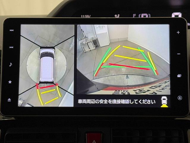 タントカスタムＲＳセレクション　カーナビ　ドラレコ　ＥＴＣ中古車保証・距離無制限、１年付き　純正９インチスタイリッシュナビ　パノラマモニター　ＥＴＣ車載器　ナビ連動前後録画ドライブレコーダー　ターボ　両側電動スライドドア　アダプティブクルーズコントロール（東京都）の中古車