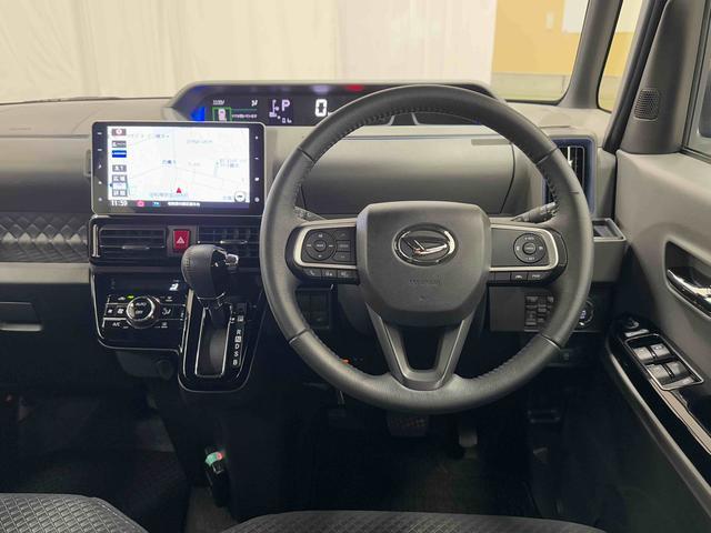 タントカスタムＲＳセレクション　カーナビ　ドラレコ　ＥＴＣ中古車保証・距離無制限、１年付き　純正９インチスタイリッシュナビ　パノラマモニター　ＥＴＣ車載器　ナビ連動前後録画ドライブレコーダー　ターボ　両側電動スライドドア　アダプティブクルーズコントロール（東京都）の中古車