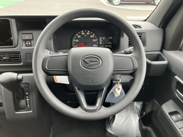 ハイゼットカーゴデラックス　コーナーセンサー　オーディオレス中古車保証・距離無制限、１年付き　オートライト　コーナーセンサー　ハロゲンヘッドライト　ラバーマット　キーレス　リアベンチシート　スモークガラス　オーディオレス　スライドドア（東京都）の中古車