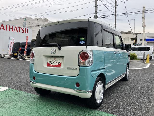ムーヴキャンバスＧメイクアップリミテッド　ＳＡIII　カーナビ　ドラレコ中古車保証・距離無制限、１年付き　純正８インチスタンダードナビ　ＥＴＣ車載器　カーナビ連動前後録画ドライブレコーダー　パノラマモニター　両側電動スライドドア　ＬＥＤヘッドライト　オートエアコン（東京都）の中古車