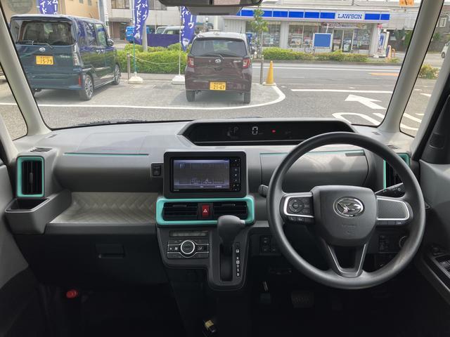 タントＸセレクション　カーナビ　ＥＴＣ　ドライブレコーダー中古車保証・距離無制限、１年付き　純正７インチスタンダードナビ　ＥＴＣ車載器　ナビ連動前後録画ドライブレコーダー　フロントシートヒーター　ＬＥＤヘッドライト　左側電動スライドドア　ＴＶキット（東京都）の中古車