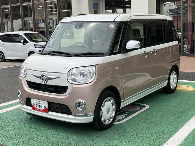 ムーヴキャンバスＧメイクアップ　ＳＡII　カーナビ　ＥＴＣ　ドライブレコーダ中古車保証・距離無制限、１年付き　純正８インチスタンダードナビ　ＥＴＣ車載器　カーナビ連動前方録画ドライブレコーダー　両側電動スライドドア　ＬＥＤヘッドライト　エンジンプッシュスタート（東京都）の中古車