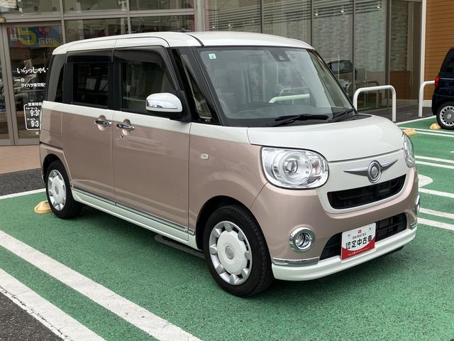 ムーヴキャンバスＧメイクアップ　ＳＡII　カーナビ　ＥＴＣ　ドライブレコーダ中古車保証・距離無制限、１年付き　純正８インチスタンダードナビ　ＥＴＣ車載器　カーナビ連動前方録画ドライブレコーダー　両側電動スライドドア　ＬＥＤヘッドライト　エンジンプッシュスタート（東京都）の中古車