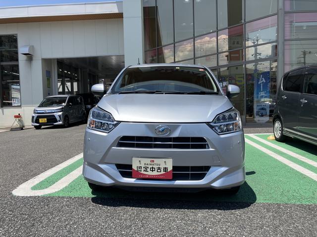 ミライースＸ　ＳＡIII　ＣＤチューナー　ＬＥＤヘッドライト中古車保証・距離無制限、１年付き　純正ＣＤチューナー　スマートアシスト３　コーナーセンサー　ＬＥＤヘッドライト　パワーウィンドウ　後席ベンチシート　マニュアルエアコン（東京都）の中古車