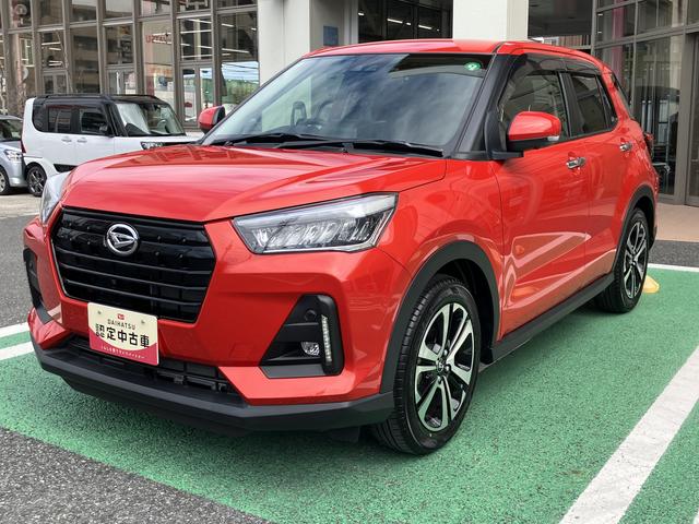 ロッキーＧ　カーナビ　ＥＴＣ　ドライブレコーダー中古車保証・距離無制限、１年付き　純正９インチスタンダードナビ　ＥＴＣ車載器　カーナビ連動前後録画ドライブレコーダー　アダプティブクルーズコントロール　フロントシートヒーター　ブラインドスポットモニタ（東京都）の中古車