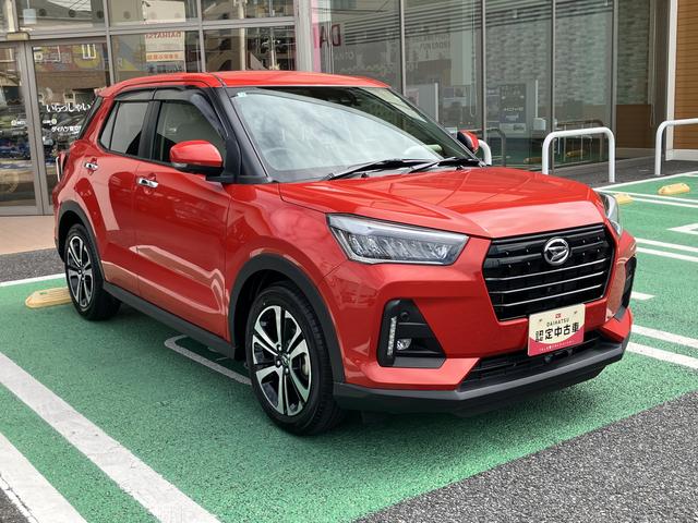 ロッキーＧ　カーナビ　ＥＴＣ　ドライブレコーダー中古車保証・距離無制限、１年付き　純正９インチスタンダードナビ　ＥＴＣ車載器　カーナビ連動前後録画ドライブレコーダー　アダプティブクルーズコントロール　フロントシートヒーター　ブラインドスポットモニタ（東京都）の中古車