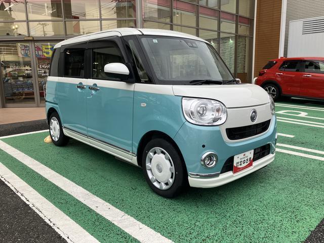 ムーヴキャンバスＧメイクアップＶＳ　ＳＡIII　　７インチ純正ナビ距離無制限・１年保証付き　７インチ純正ナビ　ドライブレコーダー　ＥＴＣ車載器　パノラマモニター　オートエアコン　運転席シートヒーター　コーナーセンサー　スマートアシストＩＩＩ　アイドリングストップ（東京都）の中古車