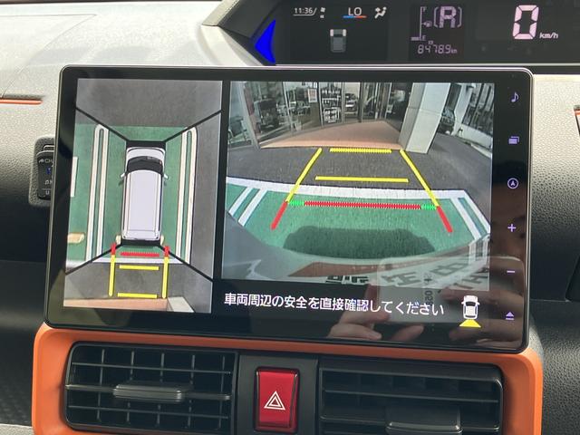 タントファンクロスターボ　カーナビ　ＥＴＣ　ドライブレコーダー中古車保証・距離無制限、１年付き　純正１０インチスタイリッシュナビ　ＥＴＣ車載器　カーナビ連動前後録画ドライブレコーダー　両側電動スライドドア　ＬＥＤヘッドライト　電動サイドブレーキ　キーフリー（東京都）の中古車