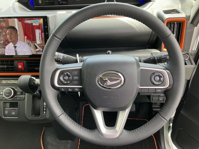 タントファンクロスターボ　カーナビ　ＥＴＣ　ドライブレコーダー中古車保証・距離無制限、１年付き　純正１０インチスタイリッシュナビ　ＥＴＣ車載器　カーナビ連動前後録画ドライブレコーダー　両側電動スライドドア　ＬＥＤヘッドライト　電動サイドブレーキ　キーフリー（東京都）の中古車