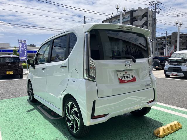 ムーヴカスタム　ＲＳ　ハイパーリミテッドＳＡIII　カーナビ中古車保証・距離無制限、１年付き　純正７インチエントリーナビ　パノラマモニター　ＬＥＤヘッドライト　運転席シートヒーター　エンジンプッシュスタート　助手席シートアンダートレイ　ターボ　スマートアシスト（東京都）の中古車