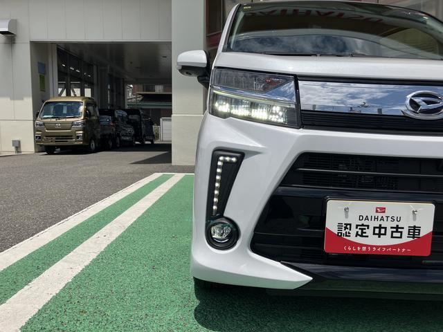 ムーヴカスタム　ＲＳ　ハイパーリミテッドＳＡIII　カーナビ中古車保証・距離無制限、１年付き　純正７インチエントリーナビ　パノラマモニター　ＬＥＤヘッドライト　運転席シートヒーター　エンジンプッシュスタート　助手席シートアンダートレイ　ターボ　スマートアシスト（東京都）の中古車