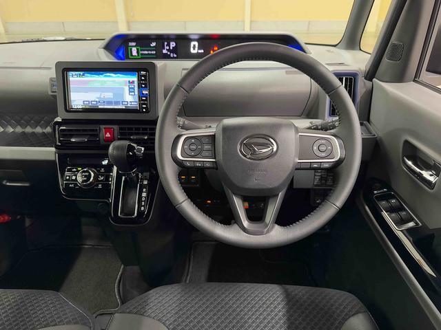タントカスタムＲＳセレクション　カーナビ　ＥＴＣ　ドラレコ中古車保証・距離無制限、１年付き　純正７インチエントリーナビ　ＥＴＣ車載器　ナビ連動前後録画ドライブレコーダー　パノラマモニター　両側電動スライドドア　ターボ　ＬＥＤヘッドライト　フロントシートヒータ（東京都）の中古車