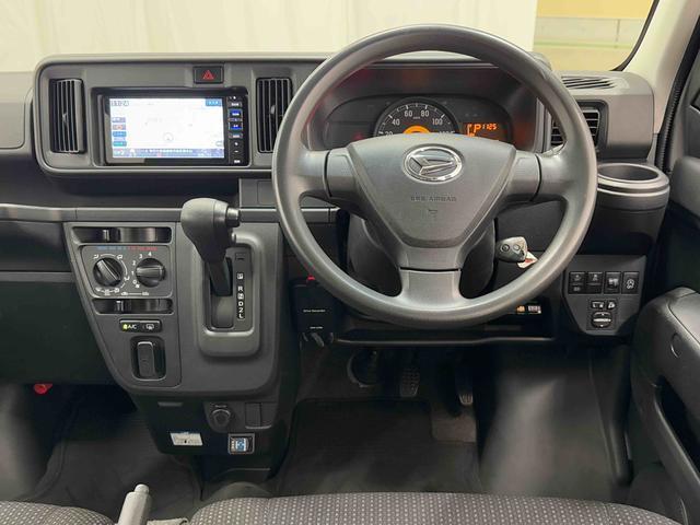 ハイゼットカーゴクルーズターボＳＡIII　ビジネスパック　カーナビ　ＥＴＣ保証　新車保証・まごころ保証　１年間・走行距離無制限付き　純正７インチプレミアムメモリーナビ　ＥＴＣ車載器　カーナビ連動前後録画ドライブレコーダー　バックモニター　ＬＥＤヘッドライト　キーレス（東京都）の中古車