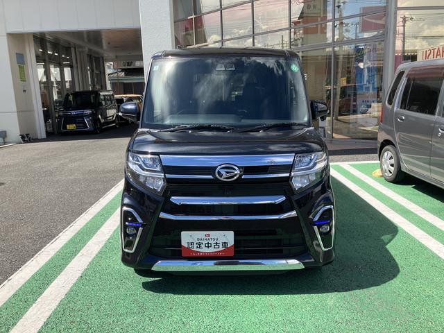 タントカスタムＲＳスタイルセレクション　カーナビ　ドラレコ保証　新車保証・まごころ保証　１年間・走行距離無制限付き　純正９インチスタイリッシュナビ　ＥＴＣ車載器　カーナビ連動前後録画ドライブレコーダー　両側電動スライドドア　アダプティブクルーズコントロール（東京都）の中古車