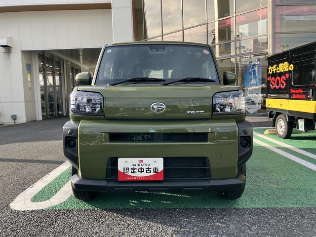 タフトＸ　カーナビ　ＥＴＣ　ドライブレコーダー保証　新車保証・まごころ保証　１年間・走行距離無制限付き　純正７インチプレミアムメモリーナビ　ＥＴＣ車載器　ナビ連動前後録画ドライブレコーダー　ガラスルーフ　エンジンプッシュスタート（東京都）の中古車