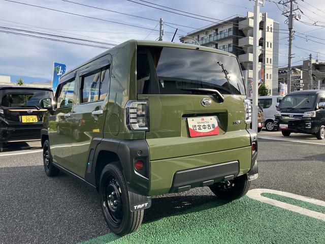 タフトＸ　カーナビ　ＥＴＣ　ドライブレコーダー保証　新車保証・まごころ保証　１年間・走行距離無制限付き　純正７インチプレミアムメモリーナビ　ＥＴＣ車載器　ナビ連動前後録画ドライブレコーダー　ガラスルーフ　エンジンプッシュスタート（東京都）の中古車