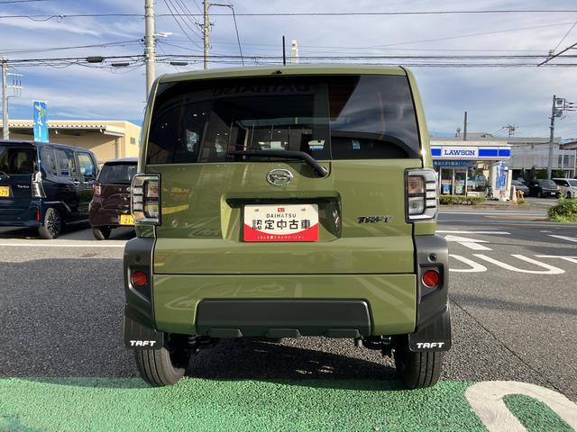 タフトＸ　カーナビ　ＥＴＣ　ドライブレコーダー保証　新車保証・まごころ保証　１年間・走行距離無制限付き　純正７インチプレミアムメモリーナビ　ＥＴＣ車載器　ナビ連動前後録画ドライブレコーダー　ガラスルーフ　エンジンプッシュスタート（東京都）の中古車