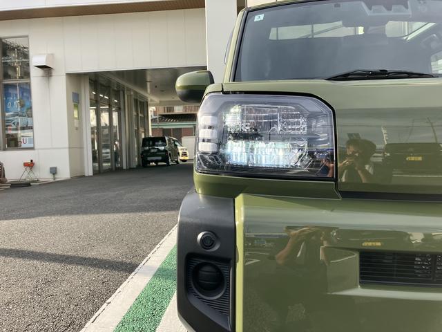 タフトＸ　カーナビ　ＥＴＣ　ドライブレコーダー保証　新車保証・まごころ保証　１年間・走行距離無制限付き　純正７インチプレミアムメモリーナビ　ＥＴＣ車載器　ナビ連動前後録画ドライブレコーダー　ガラスルーフ　エンジンプッシュスタート（東京都）の中古車