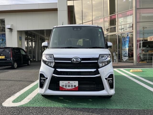 タントカスタムＲＳスタイルセレクション　カーナビ　ＥＴＣ　ドラレコ保証　新車保証・まごころ保証　１年間・走行距離無制限付き　純正７インチスタンダードナビ　ＥＴＣ車載器　パノラマモニター　ナビ連動前後録画ドライブレコーダー　フロントシートヒーター　両側電動スライドドア（東京都）の中古車
