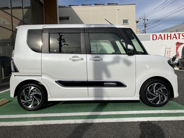 タントカスタムＲＳスタイルセレクション　カーナビ　ＥＴＣ　ドラレコ保証　新車保証・まごころ保証　１年間・走行距離無制限付き　純正７インチスタンダードナビ　ＥＴＣ車載器　パノラマモニター　ナビ連動前後録画ドライブレコーダー　フロントシートヒーター　両側電動スライドドア（東京都）の中古車