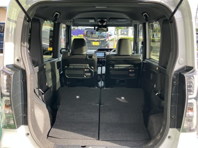 タントカスタムＲＳスタイルセレクション　カーナビ　ＥＴＣ　ドラレコ保証　新車保証・まごころ保証　１年間・走行距離無制限付き　純正７インチスタンダードナビ　ＥＴＣ車載器　パノラマモニター　ナビ連動前後録画ドライブレコーダー　フロントシートヒーター　両側電動スライドドア（東京都）の中古車