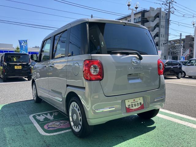 ムーヴキャンバスセオリーＧ　フロントシートヒーター　電動スライドドア保証　新車保証・まごころ保証　１年間・走行距離無制限付き　電動パーキングブレーキ　両側電動スライドドア　フロントシートヒーター　オートエアコン　ＬＥＤヘッドライト　パノラマモニター　キーフリー（東京都）の中古車