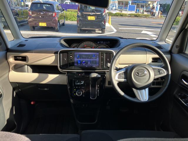 ムーヴキャンバスＧブラックインテリアリミテッドＳＡIII　カーナビ　ドラレコ中古車保証・距離無制限、１年付き　純正８インチスタンダードナビ　ＥＴＣ車載器　カーナビ連動前後録画ドライブレコーダー　両側電動スライドドア　ＬＥＤヘッドライト　パノラマモニタ　エンジンプッシュスタート（東京都）の中古車