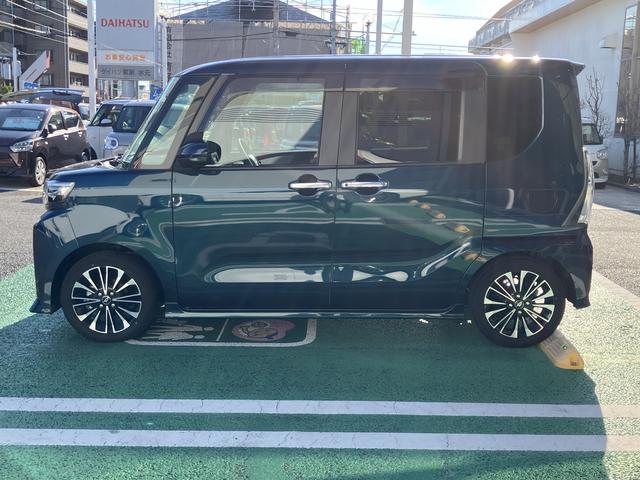 タントカスタムＲＳ　ディスプレイオーディオ　ＥＴＣ　ドラレコ保証　新車保証・まごころ保証　１年間・走行距離無制限付き　純正６．８インチディスプレイオーディオ　ＥＴＣ車載器　前方録画ドライブレコーダー　両側電動スライドドア　ターボ　ＬＥＤヘッドライト　キーフリー（東京都）の中古車