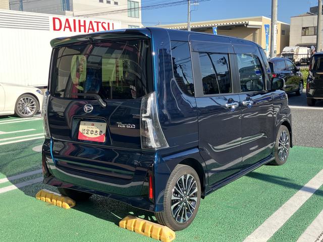 タントカスタムＲＳ　ディスプレイオーディオ　ＥＴＣ　ドラレコ保証　新車保証・まごころ保証　１年間・走行距離無制限付き　純正６．８インチディスプレイオーディオ　ＥＴＣ車載器　前方録画ドライブレコーダー　両側電動スライドドア　ターボ　ＬＥＤヘッドライト　キーフリー（東京都）の中古車