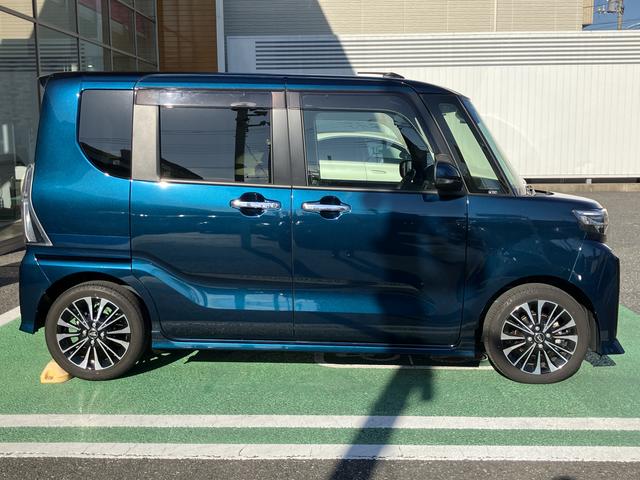 タントカスタムＲＳ　ディスプレイオーディオ　ＥＴＣ　ドラレコ保証　新車保証・まごころ保証　１年間・走行距離無制限付き　純正６．８インチディスプレイオーディオ　ＥＴＣ車載器　前方録画ドライブレコーダー　両側電動スライドドア　ターボ　ＬＥＤヘッドライト　キーフリー（東京都）の中古車