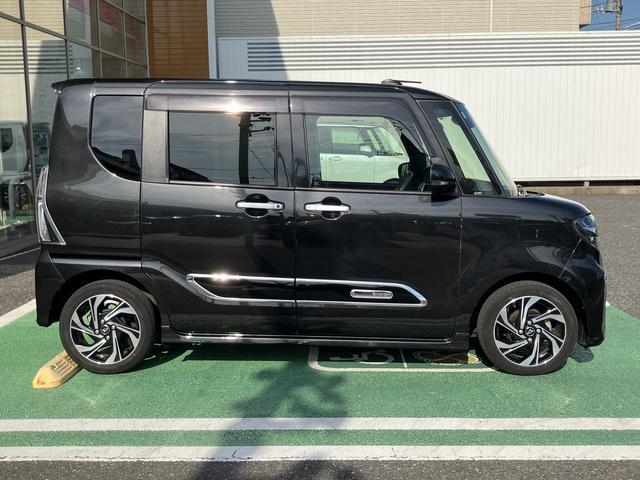 タントカスタムＲＳスタイルセレクション　９インチ純正ナビ　ドラレコ保証　新車保証・まごころ保証　１年間・走行距離無制限付き　９インチ純正ナビ　ＥＴＣ　ドラレコ　パノラマモニター　ＴＶキット　電動サイドブレーキ　キーフリーシステム　シートカバー　左右電動スライドドア（東京都）の中古車