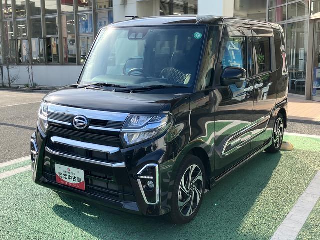 タントカスタムＲＳスタイルセレクション　９インチ純正ナビ　ドラレコ保証　新車保証・まごころ保証　１年間・走行距離無制限付き　９インチ純正ナビ　ＥＴＣ　ドラレコ　パノラマモニター　ＴＶキット　電動サイドブレーキ　キーフリーシステム　シートカバー　左右電動スライドドア（東京都）の中古車