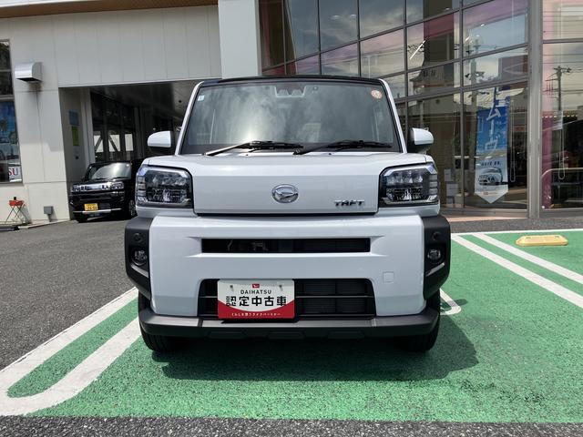 タフトＧターボ　７インチ純正ナビ　ドラレコ　ＥＴＣ保証　新車保証・まごころ保証　１年間・走行距離無制限付き　７インチ純正ナビ　前後ドラレコ　ＥＴＣ車載器　スマートアシスト　キーフリーシステム　アイドリングストップ　シートヒーター　スカイトップルーフ（東京都）の中古車