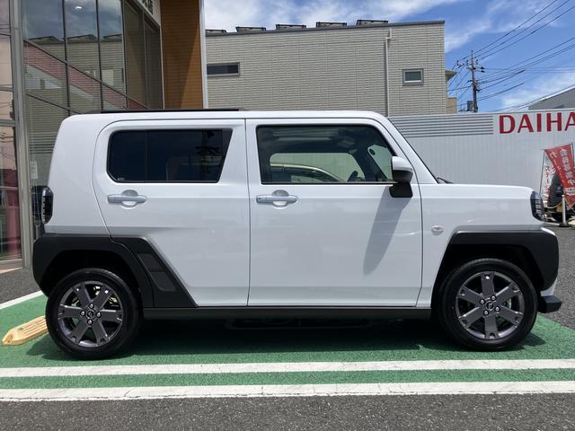 タフトＧターボ　７インチ純正ナビ　ドラレコ　ＥＴＣ保証　新車保証・まごころ保証　１年間・走行距離無制限付き　７インチ純正ナビ　前後ドラレコ　ＥＴＣ車載器　スマートアシスト　キーフリーシステム　アイドリングストップ　シートヒーター　スカイトップルーフ（東京都）の中古車