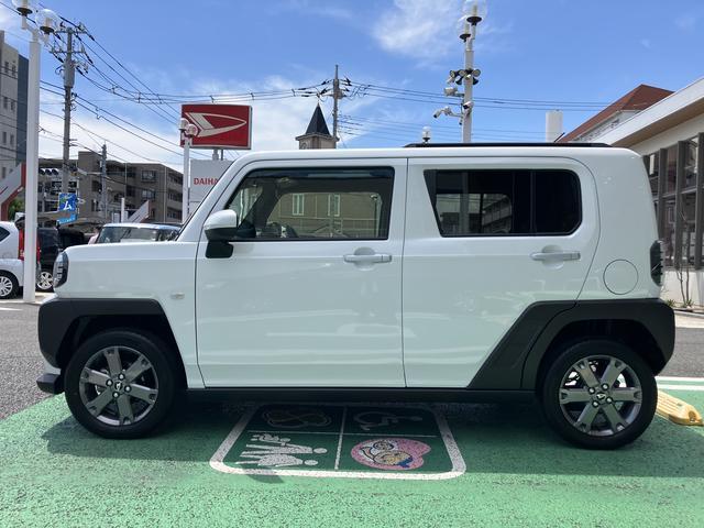 タフトＧターボ　７インチ純正ナビ　ドラレコ　ＥＴＣ保証　新車保証・まごころ保証　１年間・走行距離無制限付き　７インチ純正ナビ　前後ドラレコ　ＥＴＣ車載器　スマートアシスト　キーフリーシステム　アイドリングストップ　シートヒーター　スカイトップルーフ（東京都）の中古車