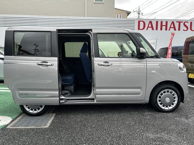 ムーヴキャンバスセオリーＧ　ＣＤデッキ　パノラマモニター対応カメラ保証　新車保証・まごころ保証　１年間・走行距離無制限付き　ＣＤデッキ　パノラマモニター対応カメラ　スマートアシスト　アイドリングストップ　クリアランスソナー　シートヒーター　ＬＥＤヘッドライト（東京都）の中古車