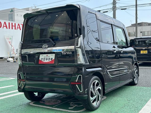 タントカスタムＲＳスタイルセレクション　カーナビ　ドラレコ　ＥＴＣ保証　新車保証・まごころ保証　１年間・走行距離無制限付き　純正９インチスタンダードナビ　ナビ連動前後録画ドライブレコーダー　ＥＴＣ車載器　両側電動スライドドア　アダプティブクルーズコントロール（東京都）の中古車